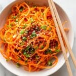 Asian Shredded Carrot Salad Recipe