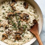 Cauliflower Risotto with Mushrooms Recipe