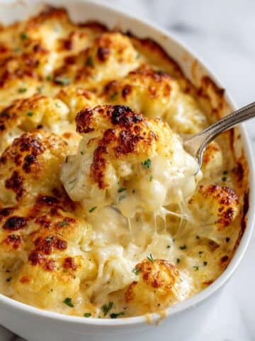 Cheesy Cauliflower Casserole Recipe - Easy Tasty Side Recipe