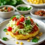 Authentic Colombian Cheese Arepas with All the Fixings Recipe