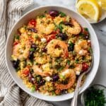 Mediterranean Couscous with Shrimp Recipe
