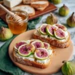 Fig and Brie Bruschetta with Hot Honey Recipe