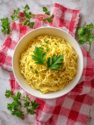 Fried Spaghetti with Eggs Recipe
