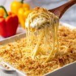 Homemade Baked Chicken Spaghetti Recipe