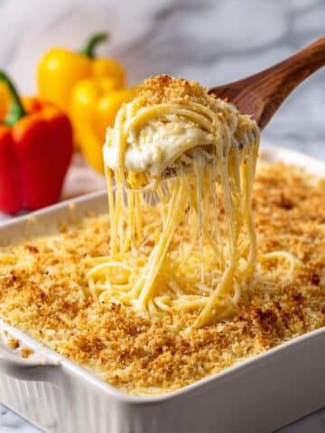 Homemade Baked Chicken Spaghetti Recipe