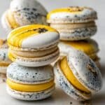 Earl Grey Macarons with Lemon Curd Filling Recipe