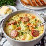 Slow Cooker Kielbasa Potato Soup Recipe