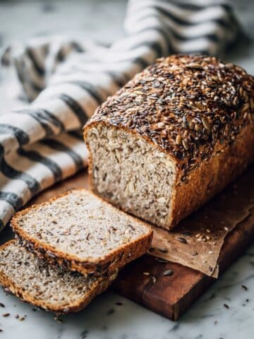 Seeded Whole Grain Breakfast Bread Recipe