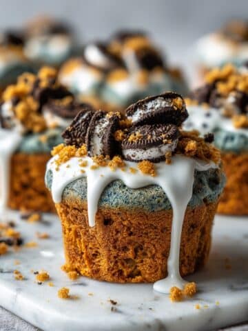 Cookie Monster Cinnamon Rolls Recipe