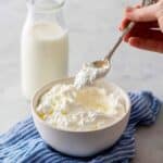 Homemade Creamy Ricotta Cheese Recipe