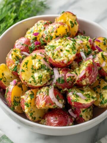 No Mayo Potato Salad Recipe