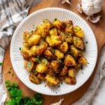 Brabant Potatoes with Garlic Butter Recipe