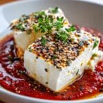 Baked Feta in Mexican Salsa with Morita Recaudo Recipe