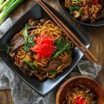 Beef Yaki Udon Noodles Recipe