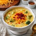 Broccoli Cheddar Potato Soup Recipe