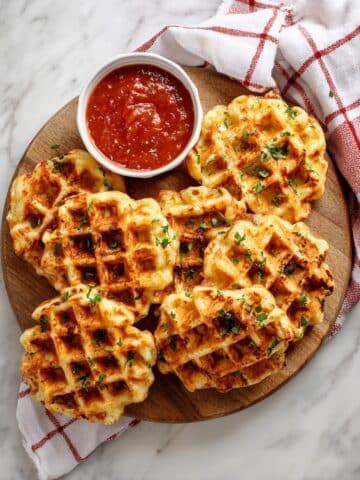 Pizza Waffles Recipe