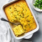 Creamy Corn Pudding with a Hint of Nutmeg and Jalapeños Recipe