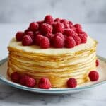 Delicious Cream Cheese & Sweetened Condensed Milk Crepe Cake Recipe