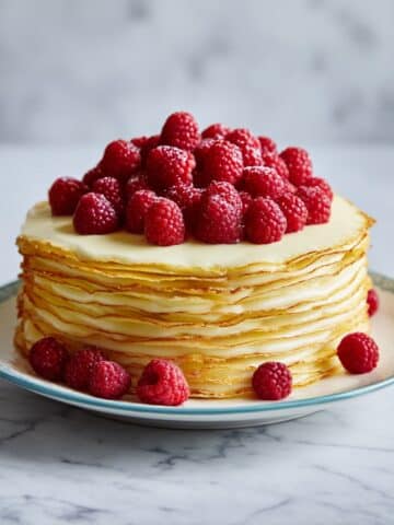 Delicious Cream Cheese & Sweetened Condensed Milk Crepe Cake Recipe