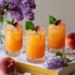Balsamic Peach Spritz Recipe