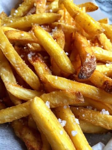 Homemade Crispy French Fries Recipe