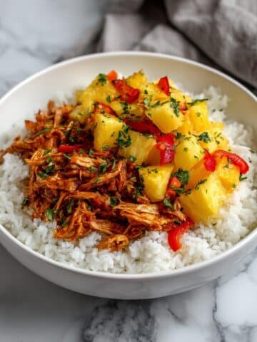 Watermelon Mango Salad with Basil, Mint, and Feta Recipe