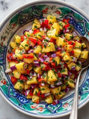 Caramelized Pineapple Salsa Recipe