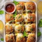 Pull Apart Cheeseburger Sliders Recipe