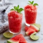 Watermelon Lime Sorbet Recipe