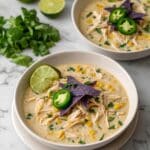 Slow Cooker Green Chile Chicken Soup Recipe