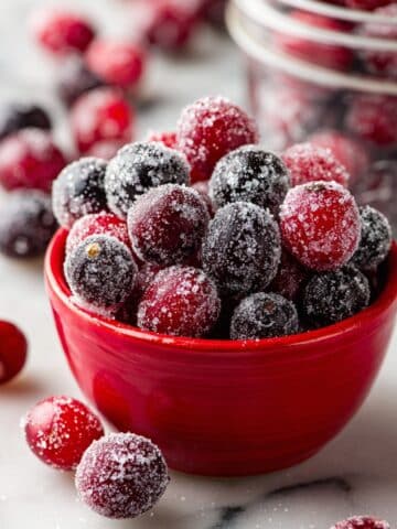 Sugared Cranberries (Easy Recipe) Recipe
