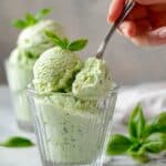 Pineapple Basil Nicecream (Vegan Pineapple Banana Sorbet) Recipe