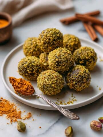 Pumpkin Pistachio Energy Balls Recipe