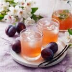 Vanilla Plum Shrub Recipe