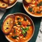 Tomato Basil Butter Beans Recipe
