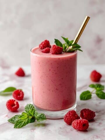 Raspberry Protein Smoothie Recipe