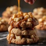 Apple Pie Cookies with Salted Caramel Drizzle Recipe