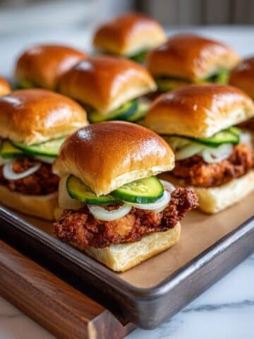 Homemade McRib Sliders Recipe