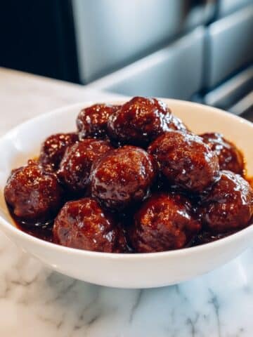 Instant Pot Grape Jelly Meatballs Recipe