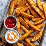 Seasoned Baked Potato Wedges Recipe
