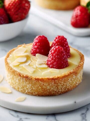 Raspberry Frangipane Tartlets Recipe