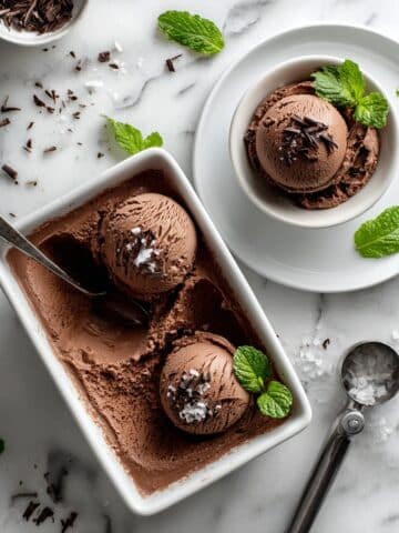 Chocolate Mint Ice Cream Recipe