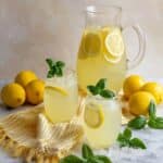 Basil Lemonade with a Boozy Twist Recipe