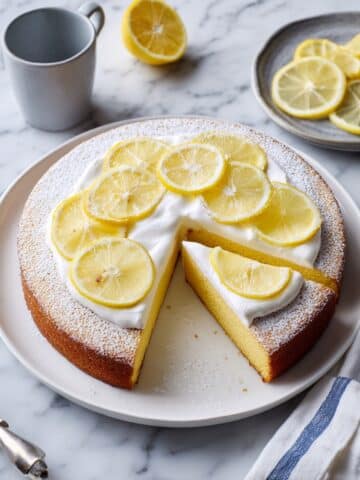 Lemon Greek Yogurt Cake Recipe