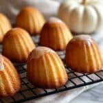 Pumpkin Madeleines with Spiced Pumpkin Glaze Recipe