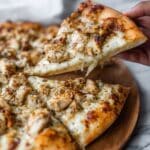Chicken Alfredo Garlic Bread Recipe