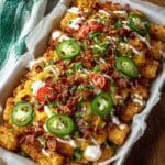 Loaded Tater Tot Nachos Recipe