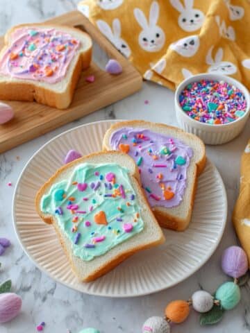 Rainbow Unicorn Toast Recipe