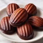 Chocolate Madeleines with Decadent Chocolate Shells Recipe
