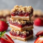 Strawberry Crumb Bars Recipe